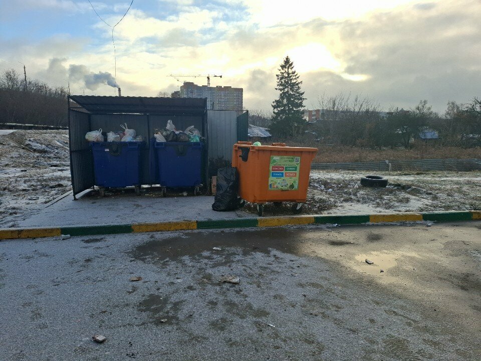 Waste sorting Пункт приема бумаги, металла, Tula, photo