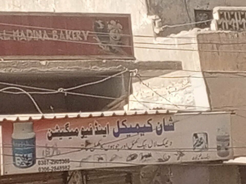 Household goods and chemicals shop Shan cahmical, Karachi, photo