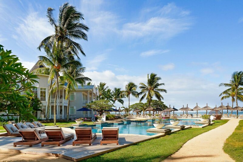 Гостиница Heritage Le Telfair Golf & Wellness Resort в Бель-Омбре