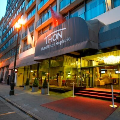 Внешний вид отеля Thon Hotel Bristol Stephanie в Брюссели, фото 1