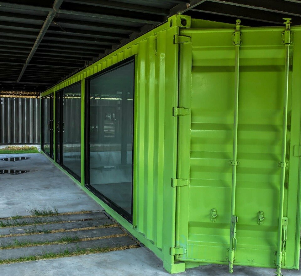 Prefabricated buildings Greenbox Container, Dubai, photo
