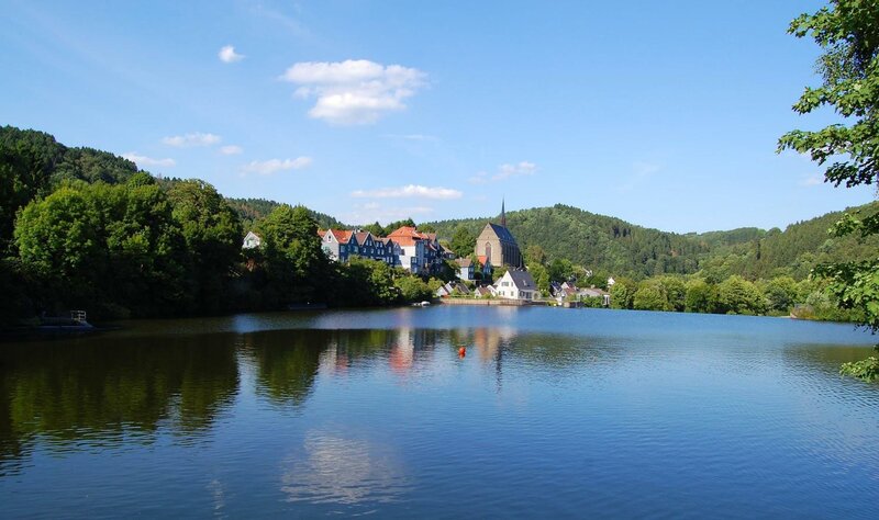 Гостиница Apartment Weitblick Haan