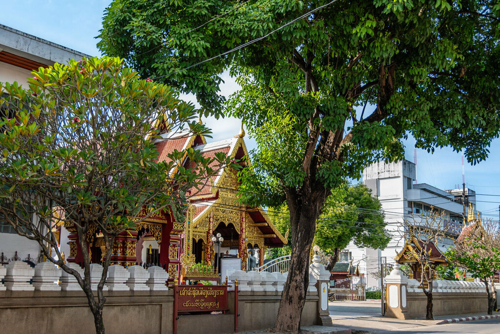 Pagoda Wat Klang Wiang, Chiang Rai, photo