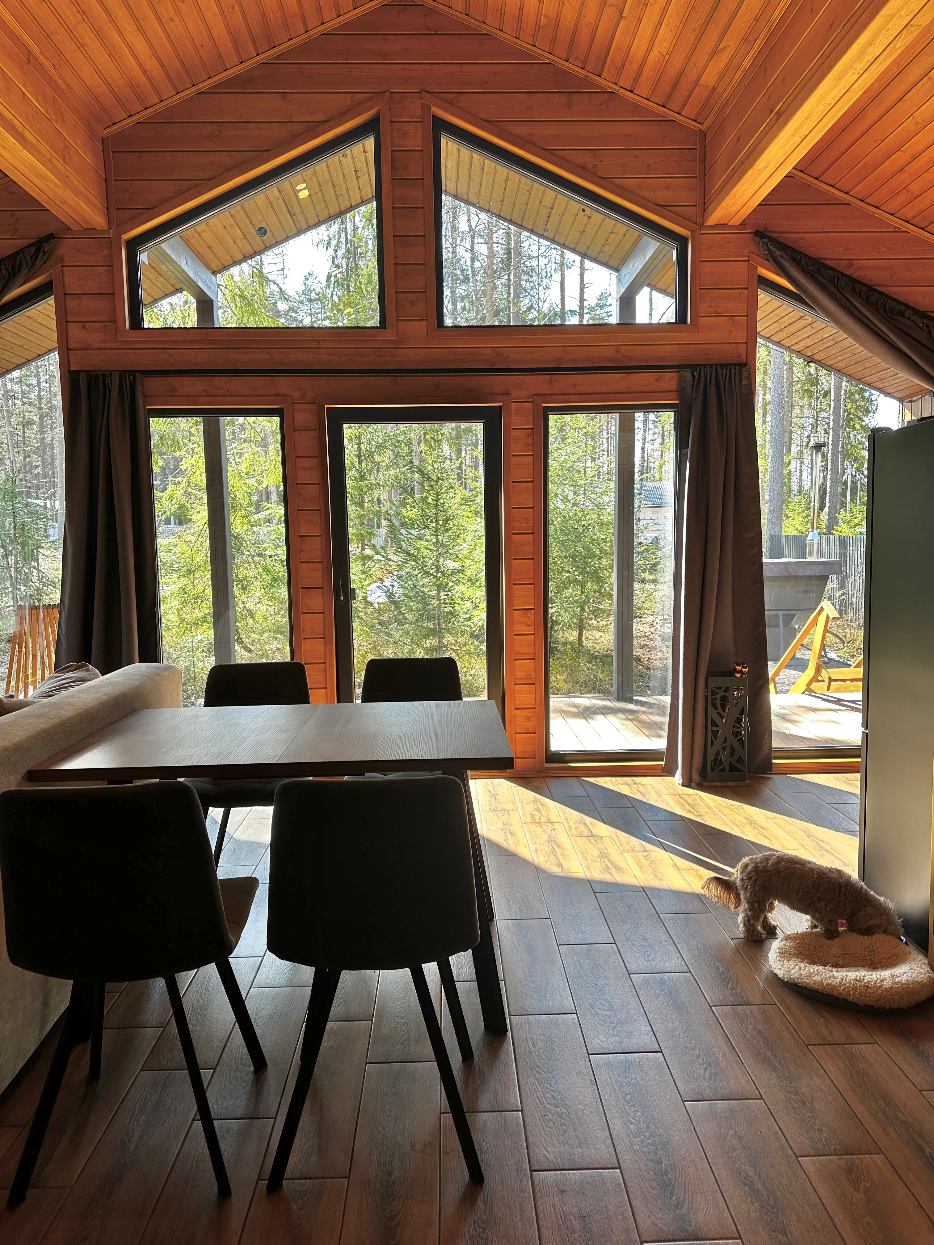 Фото Тепло с баней и чаном