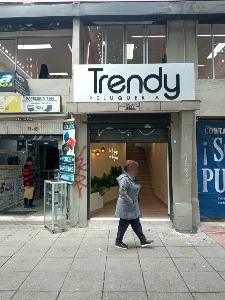 Hairdresser Trendy, Bogota, photo