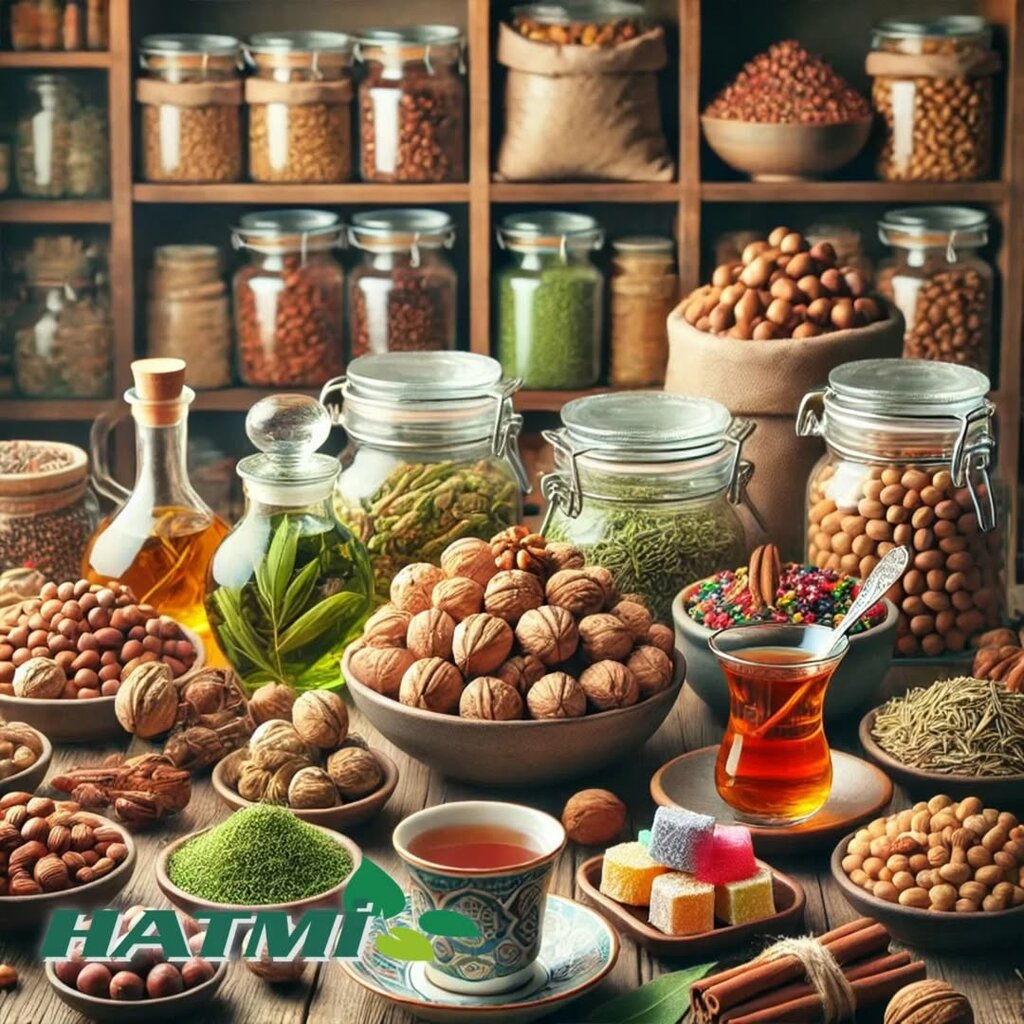 توابل ومكونات غذائية Hatmi Herbalist Nuts and Spices ، اسطنبول، صورة