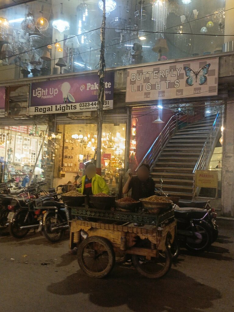 Electronic goods store Butterfly lights, Lahore, photo