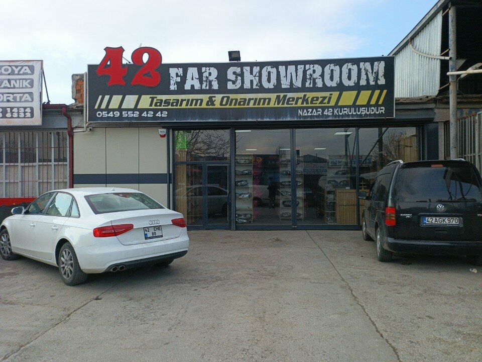 Auto parts and auto goods store 42 Far Showroom Design & Repair Center, Konya, photo