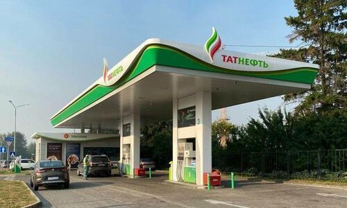 Gas station Tatneft, Moscow, photo