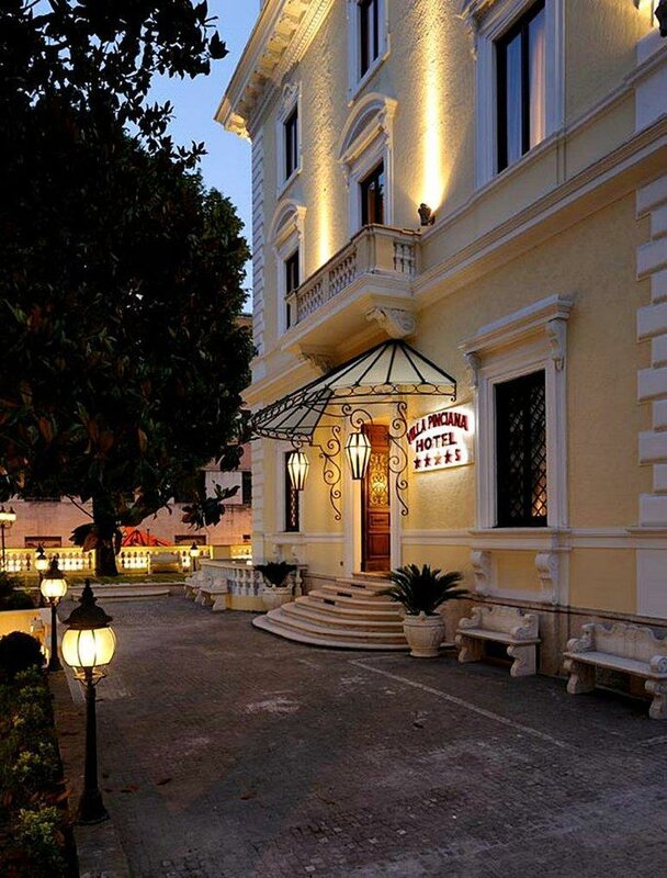 Гостиница Villa Pinciana в Риме
