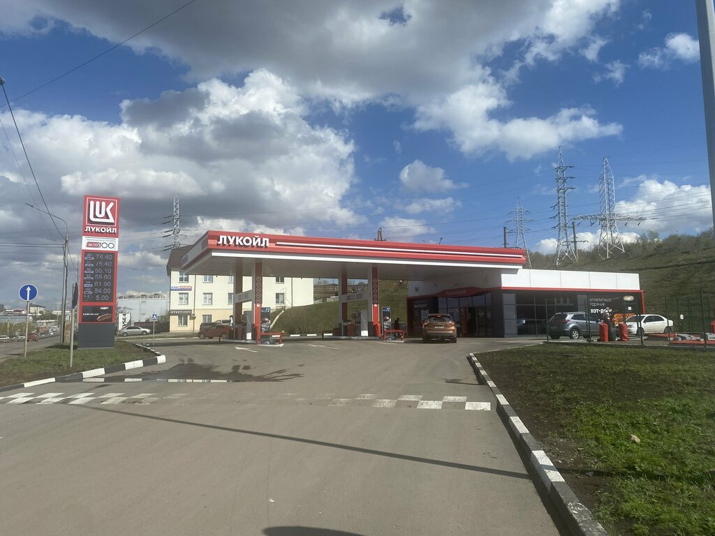 АЗС Лукойл, Красноярск, фото