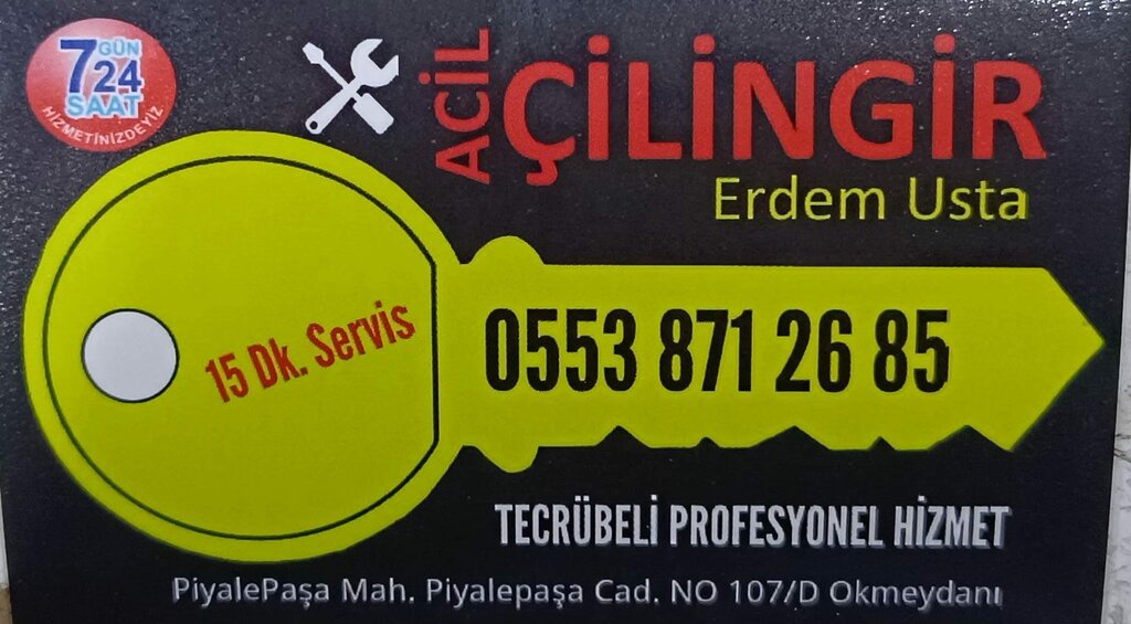 Locks installation, repair, opening Öztürk Beyoğlu Locksmith 7/24-Nearest Locksmith-Okmeydanı Locksmith-Şişli Locksmith Erdem Usta, Istanbul, photo
