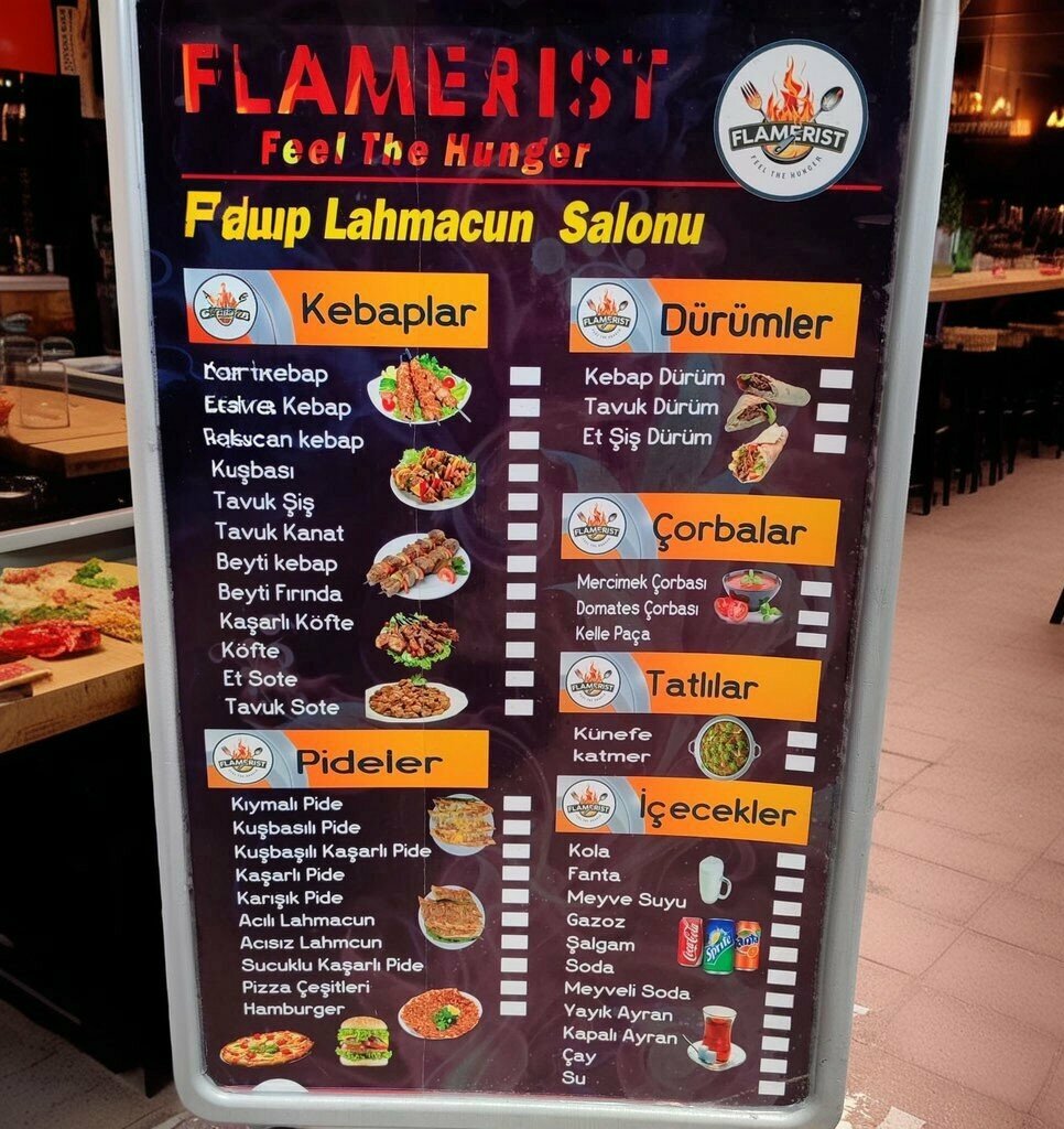 Restaurant Flamerist Kebab & Lahmacun, Didim, photo