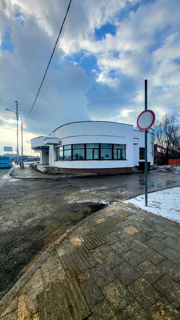 Public transportation operations and maintenance Конечная автобусная станция Филёвская пойма, Moscow, photo