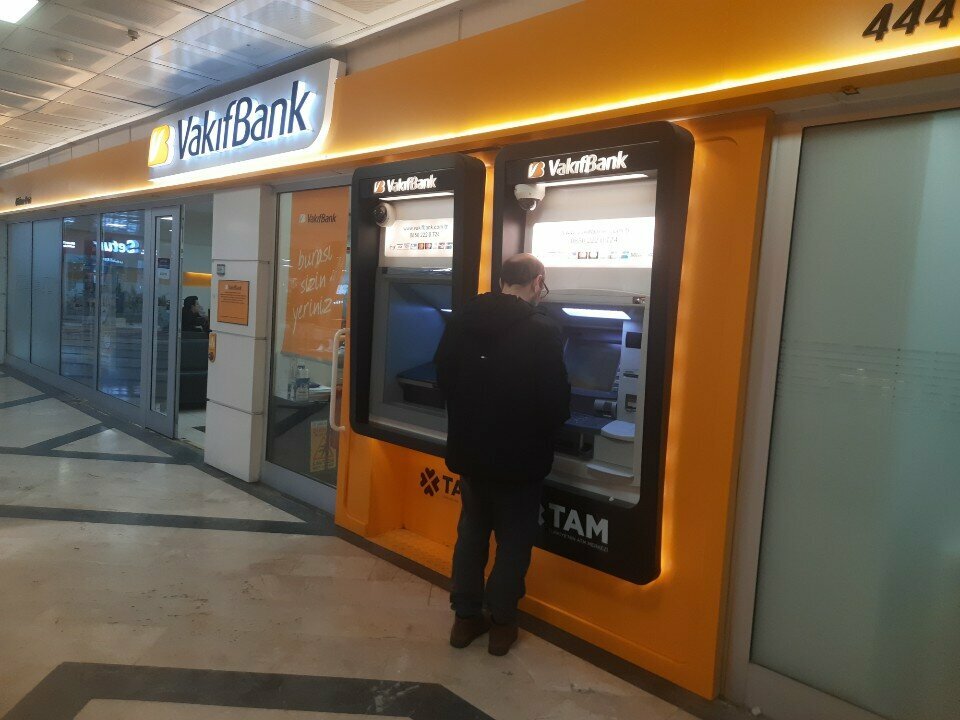 ATM Vakifbank ATM, Istanbul, photo