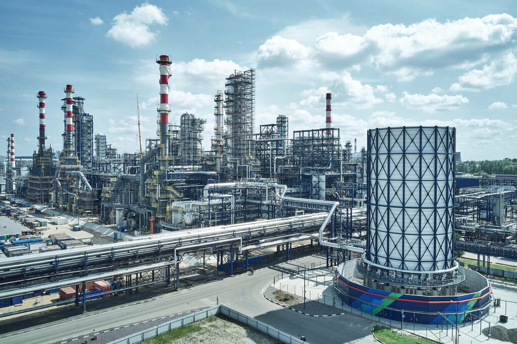 منتجات نفطية Gazpromneft Moscow Refinery ، موسكو، صورة