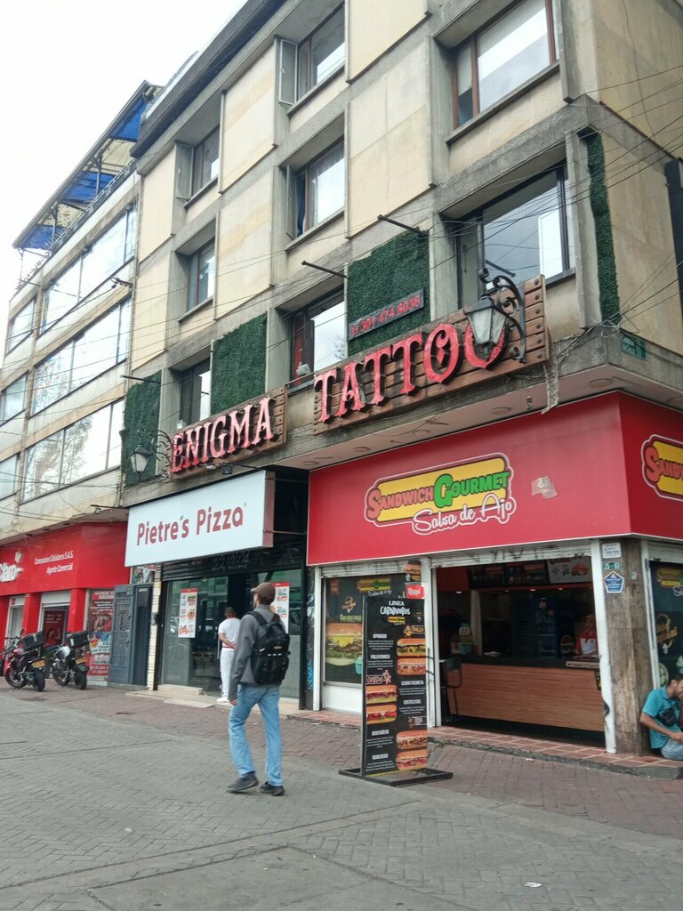 Tattoo studio Enigma Tattoo, Bogota, photo