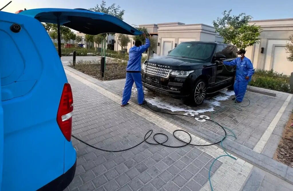 Car wash Twaddan, Umm al‑Quwain, photo
