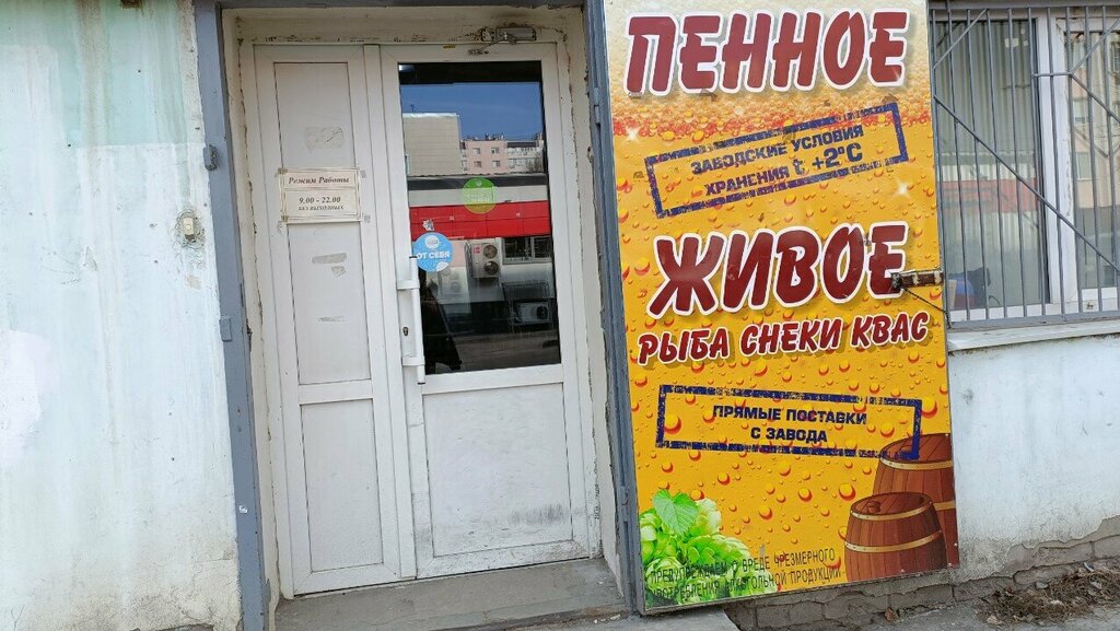 Магазин пива Пенное живое, Волгоград, фото