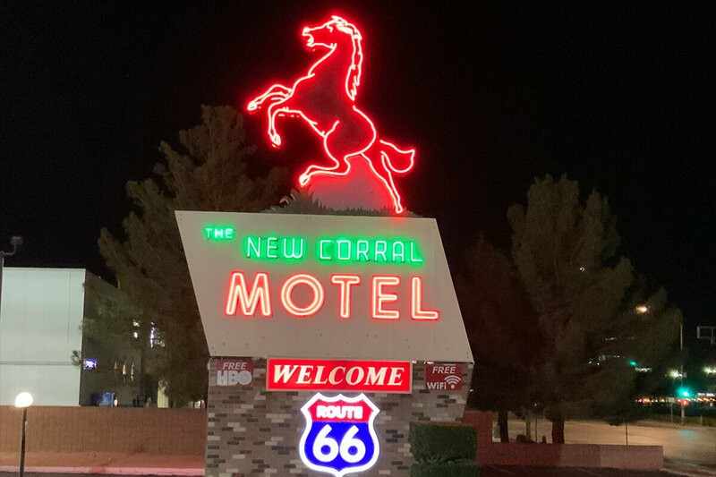 Гостиница New Corral Motel в Викторвилле