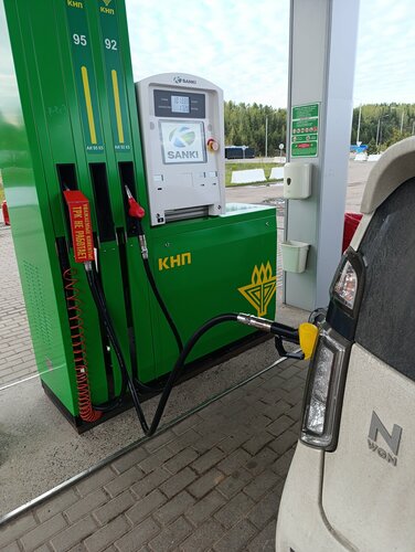 Gas station Krasnoyarsknefteprodukt, Krasnoyarsk Krai, photo