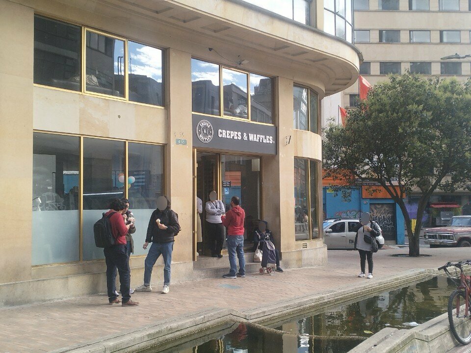 Cafe Crepes & Waffles, Bogota, photo