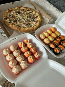 Sushi Wok (posyolok Novogorelovo, Desantnika Vadima Chugunova Boulevard, 10/6) ، مطعم سوشي