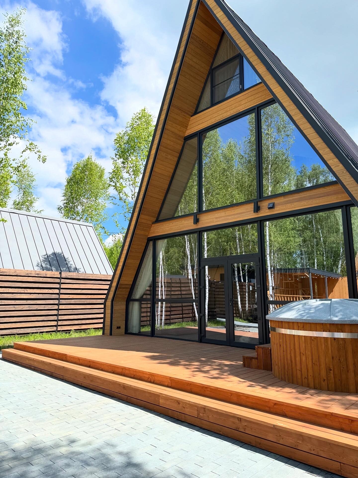Фото A-frame village