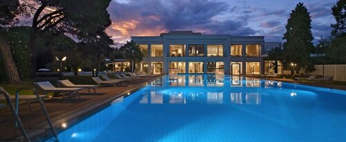 Внешний вид отеля Hotel Terme Neroniane в Монтегротто-Терме, фото 1