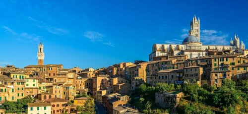 Внешний вид отеля Hotel Italia в Сиене, фото 2