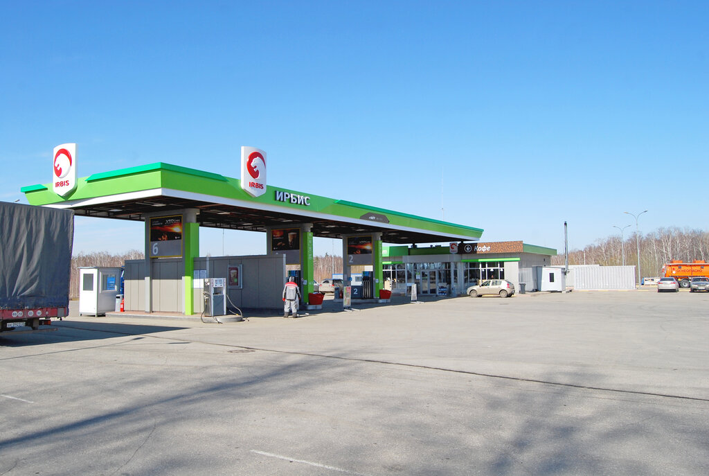 Ирбис заправки карта