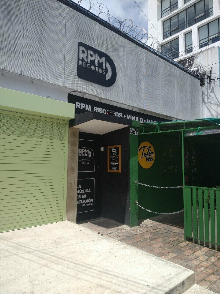 Discs, vynil Rpm records, Bogota, photo