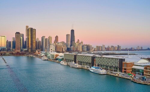Гостиница Sable at Navy Pier Chicago, Curio Collection by Hilton в Чикаго