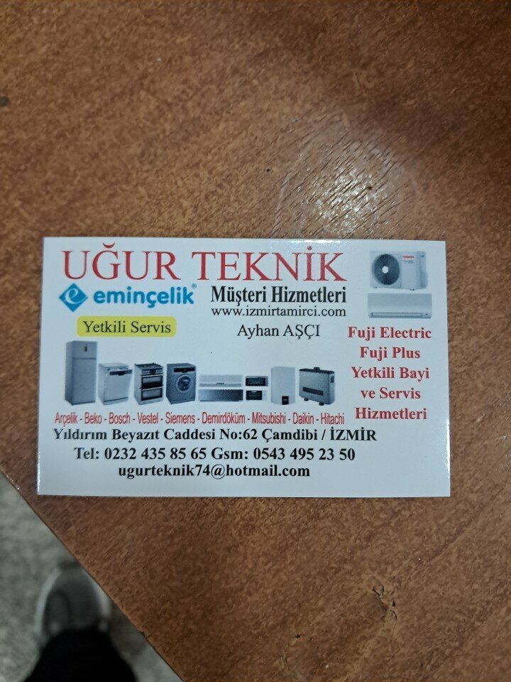 Electrical equipment repairs Ugur Teknik, Izmir, photo