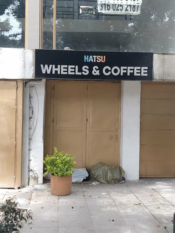 Cafe Wheels and coffee, Bogota, photo