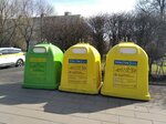 Waste sorting (Moscow, Orekhoviy Boulevard), waste sorting