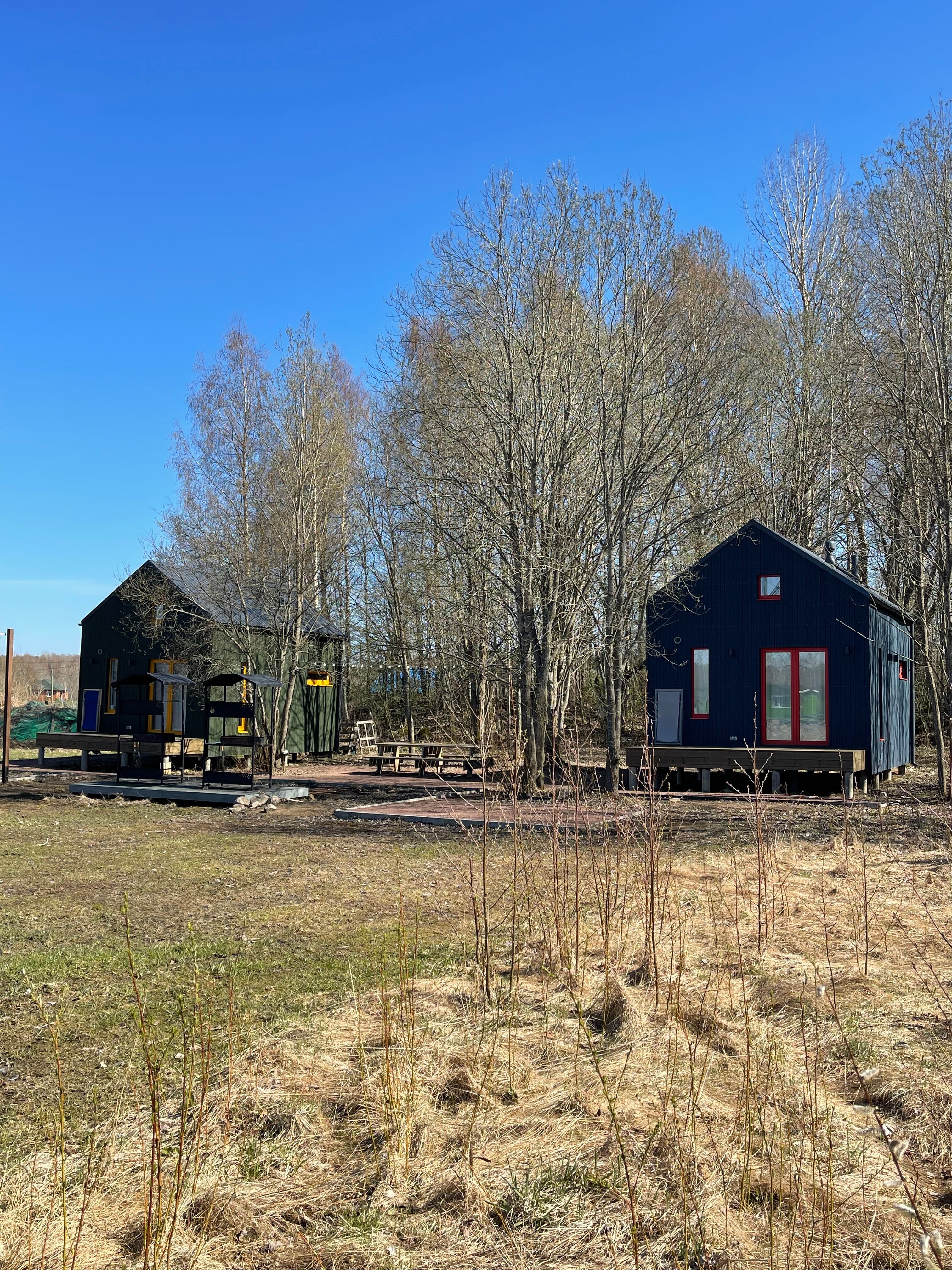 Фото Домики в поле