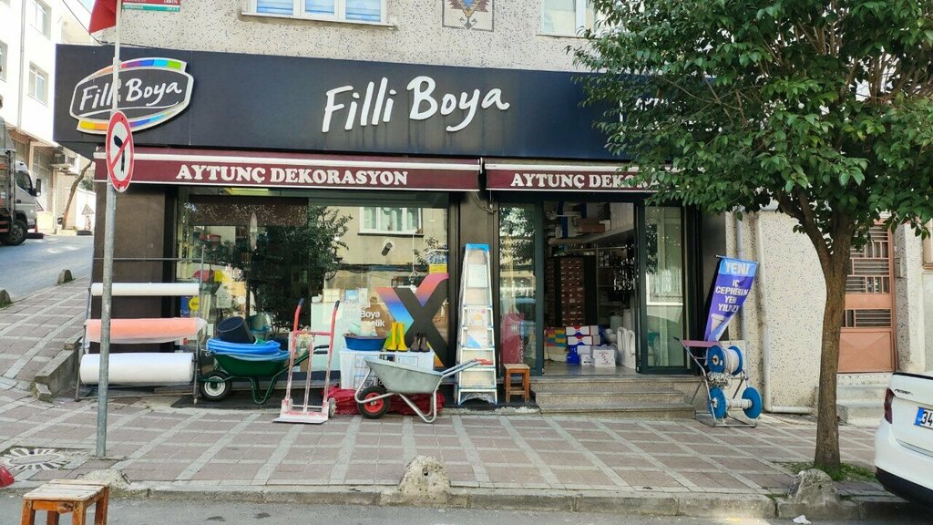 Paintwork materials Aytunc Insaat, Istanbul, photo