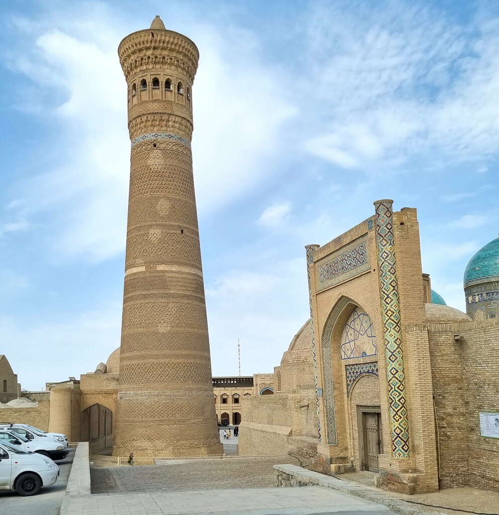Landmark, attraction Architectural Monument of Emir Alimkhan Madrasah, Bukhara, photo