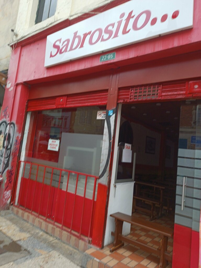 Restaurant Sabrosito, Bogota, photo