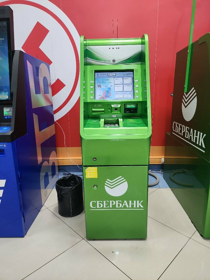 Payment terminal Sberbank, Kostroma Oblast, photo