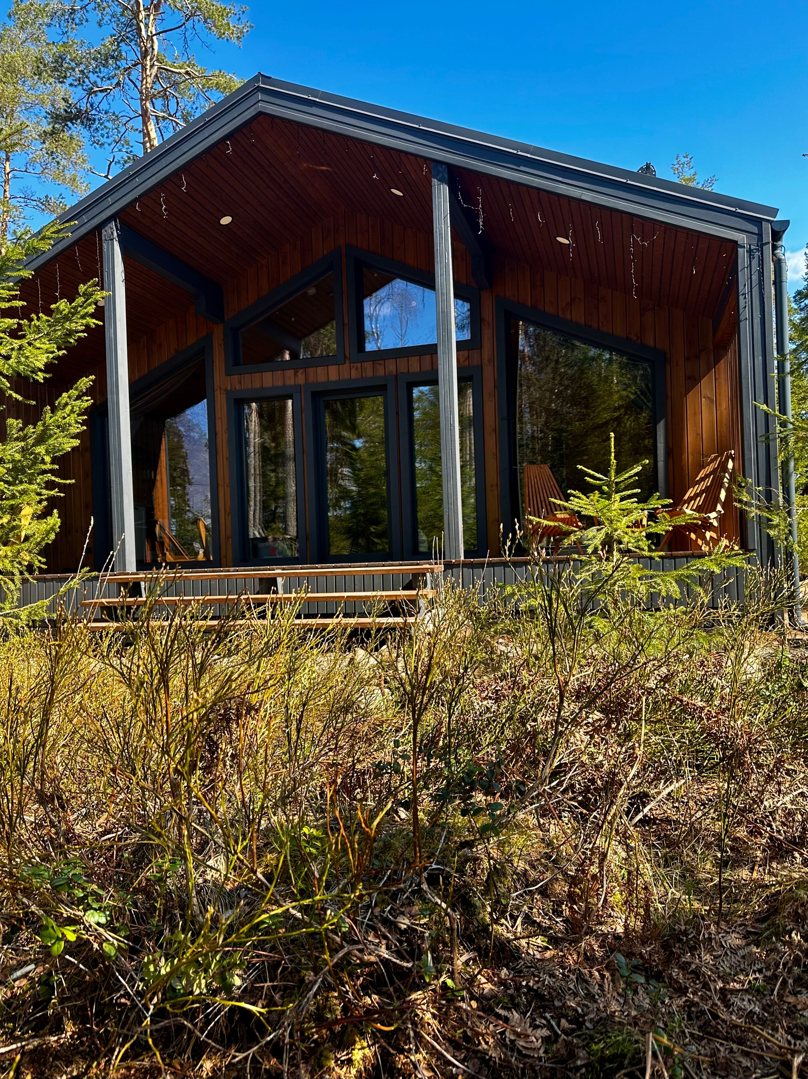 Фото Тепло с баней и чаном