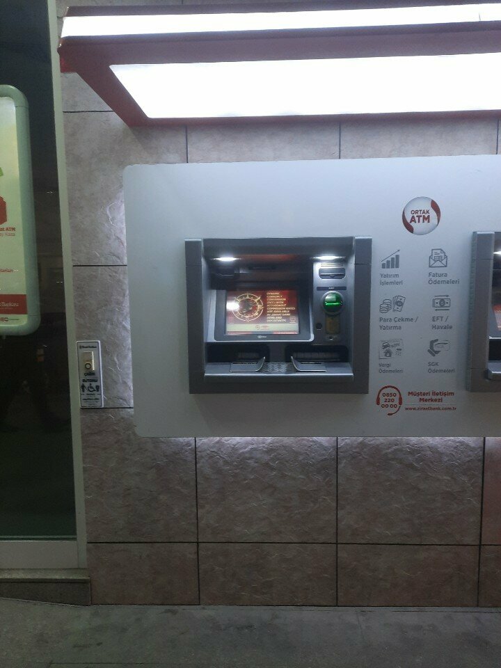 ATM Ziraat Bank, Istanbul, photo