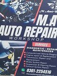 M. A auto repair (Province of Sindh, Karachi, Mohammad Anfals Street), engine oils