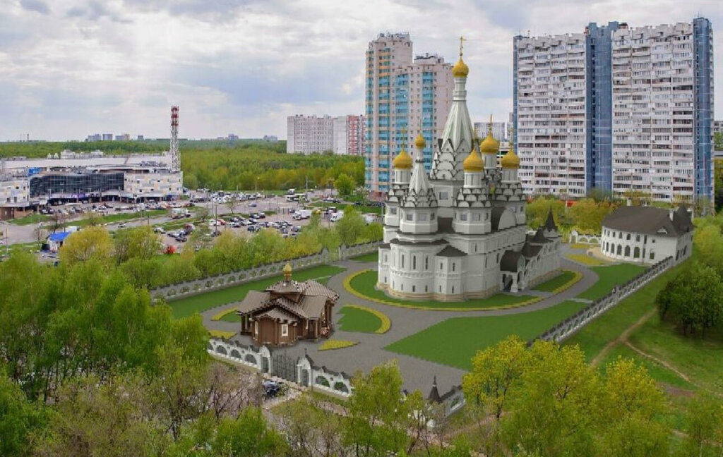 كنيسة أرثوذكسية Church of the Holy Royal Passion-Bearers ، موسكو، صورة