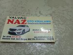 Yalvaç Naz Rent A Car (Isparta, Yalvaç, Leblebiciler Mah., Hastane Cad., 11), car rental