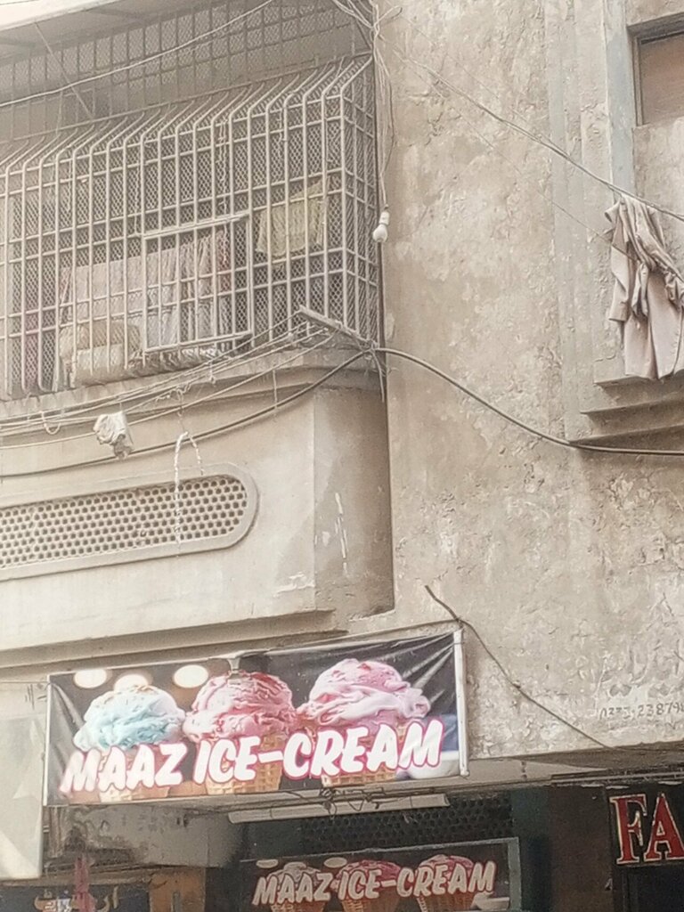 Ice cream Maaz ice cream, Karachi, photo
