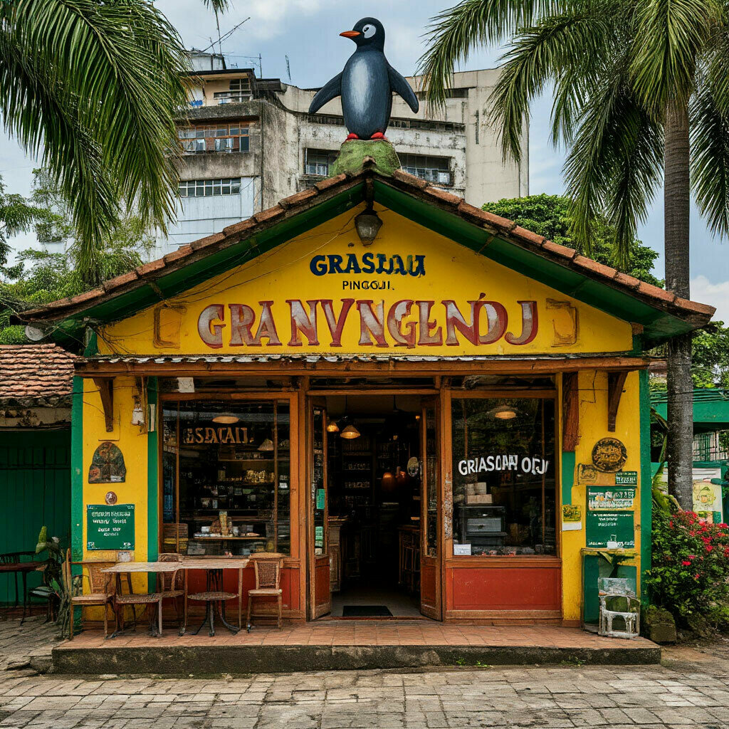Cafe Grasaj Pingvenoj, Duque de Caxias, photo