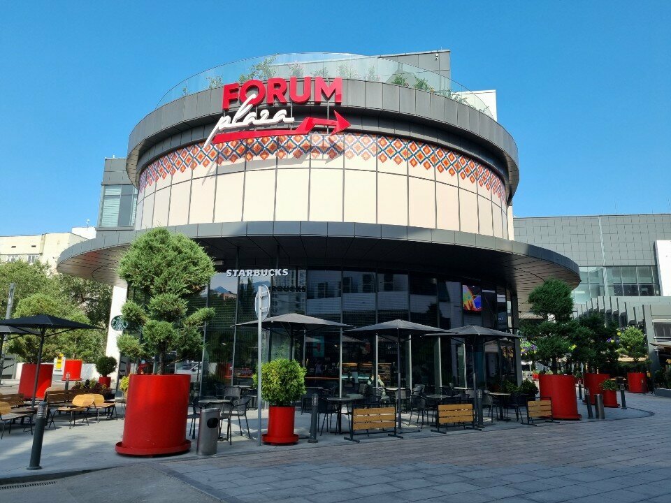 Coffee shop Starbucks, Almaty, photo