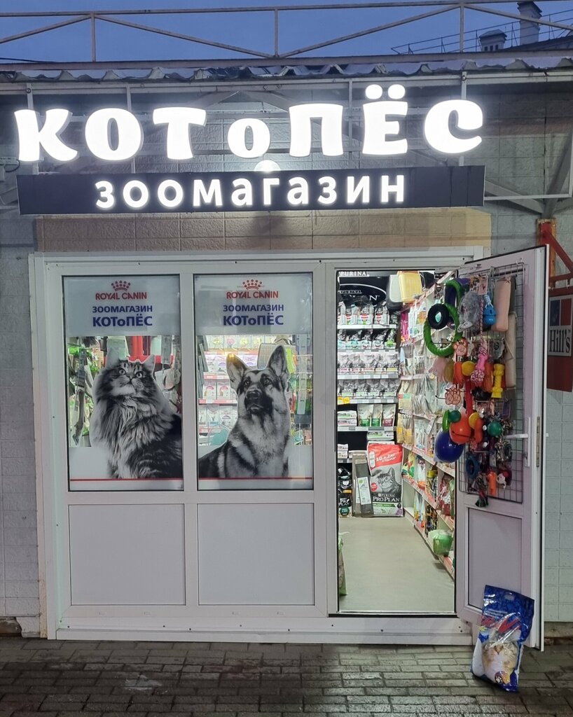 Pet shop Kotopes, Peterhof, photo